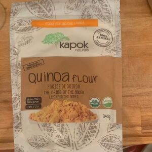 Sealed brand new Kapok Naturals Quinoa Flour